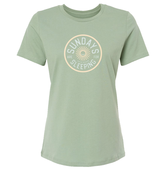 Ladies Sleepy Sunday Tee