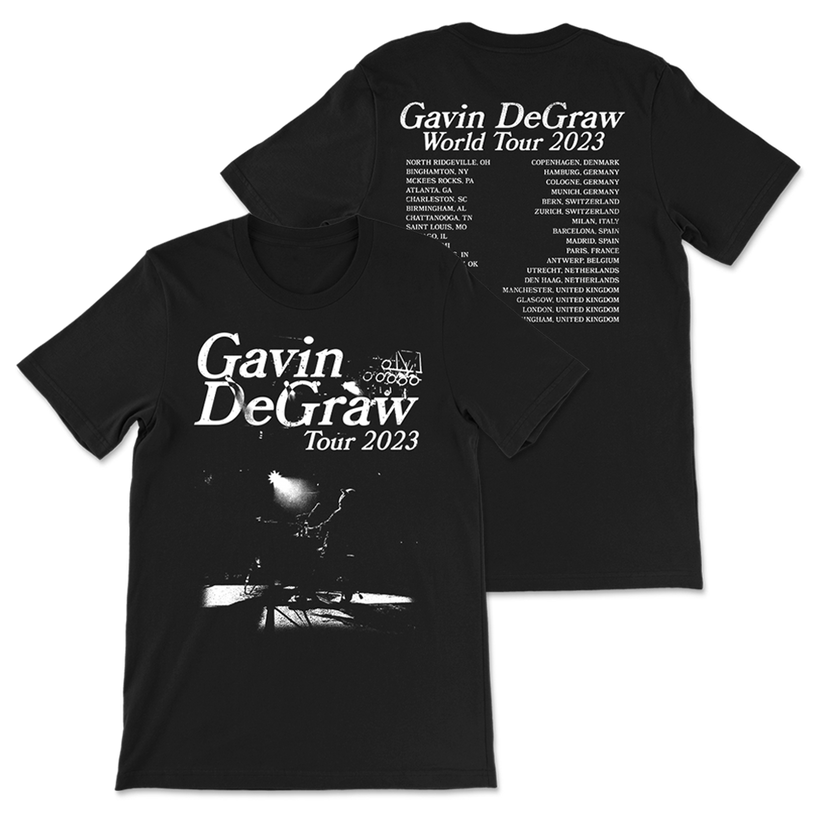 gavin degraw tour merch